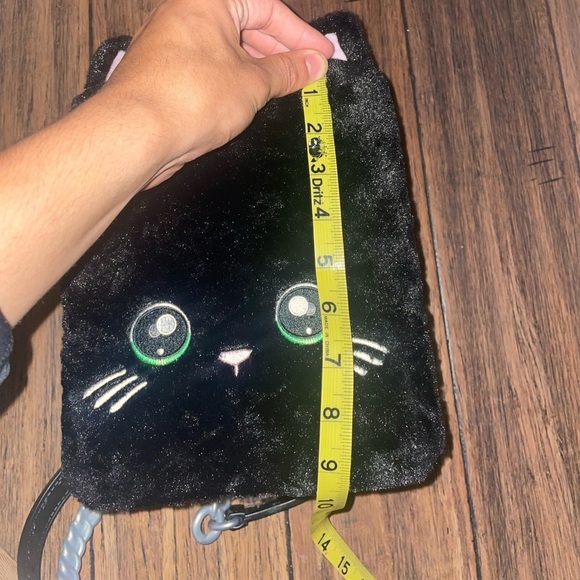 Cat backpack black cat hard case handbag - Picture 6 of 14
